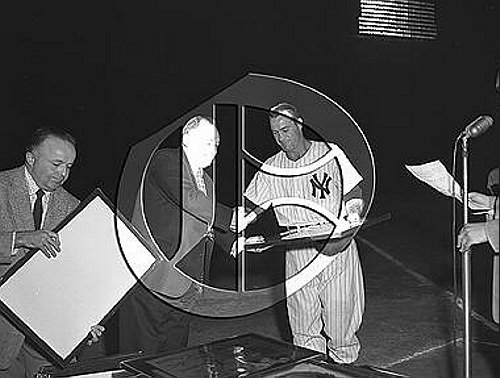 George Weiss and Hank Bauer54N0147